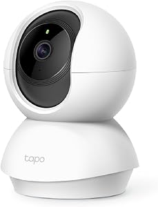 TP-Link Tapo Pan/Tilt Security Camera for Baby Monitor, Pet Camera w/Motion Detection, 108