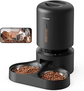 PETLIBRO Automatic Cat Feeder with Camera for Two Cats, 1080P HD Video with Night Vision, 